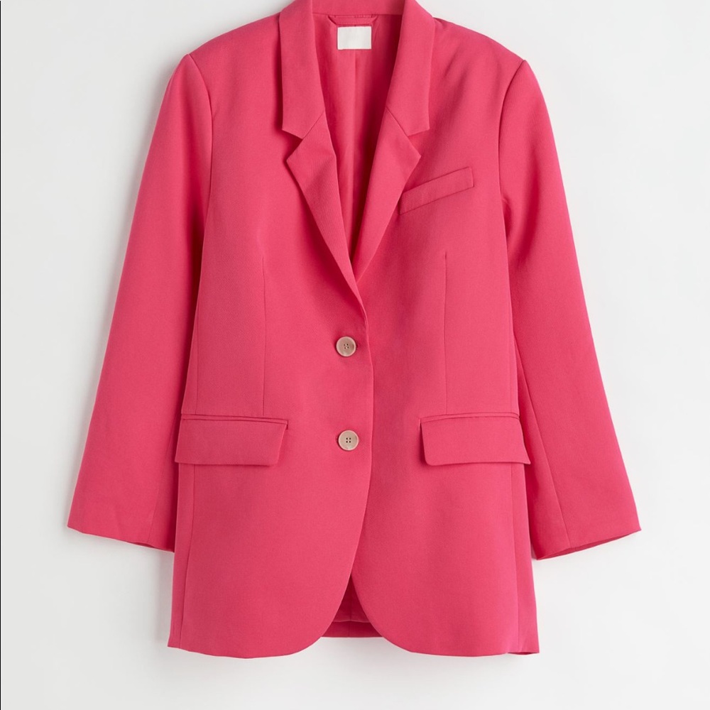 Pink oversized H&M blazer!